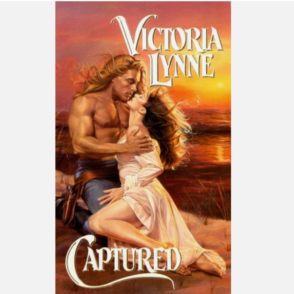 5/$15 Vintage Book Captured Victoria Lynne Historical Romance Steamy